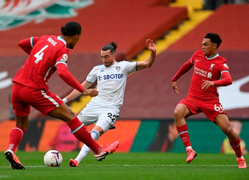 Left midfield: Jack Harrison (Leeds) – Scored Leeds’ first Premier League goal for 16 years in impressive fashion, contributed to Patrick Bamford’s strike and troubled Liverpool. EPA
