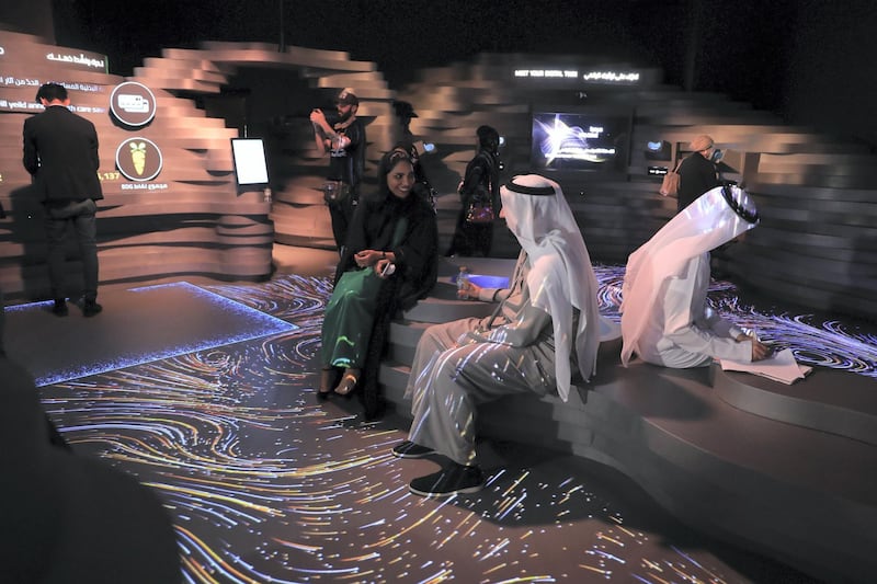 Dubai, U.A.E., February 10, 2019.  World Government Summit, Edge of Government Exhibition.
Victor Besa/The National
Section:  NA
Reporter: