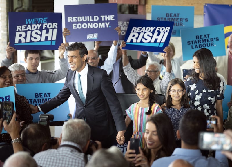Rishi Sunak, former UK chancellor of the exchequer, is hotly tipped to become the country's next prime minister. PA