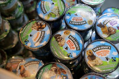 Last month, Unilever announced it was selling its Ben & Jerry’s business interests in Israel to a local licensee. Reuters 