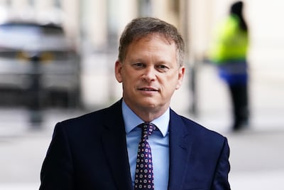 Secretary of State for Energy Security and Net Zero Grant Shapps  announced measures for 'Powering up Britain'. PA