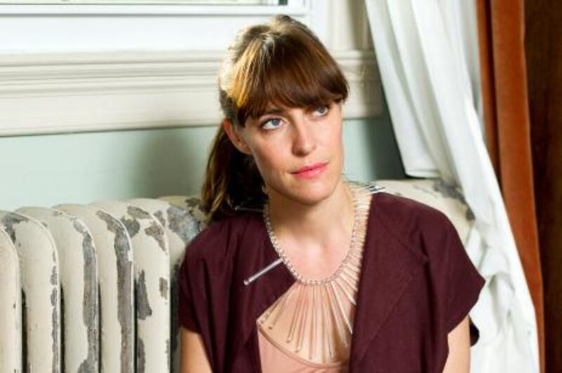 Singer Feist poses for a portrait in New York, Monday, August 29, 2011. (AP Photo/Charles Sykes)