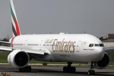 An Emirates flight from Dubai to Manchester was forced to call for assistance after landing early Tuesday morning due to technical difficulties.
