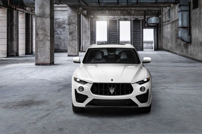 The V8 Maserati Levante Trofeo is priced at Dh649,000.