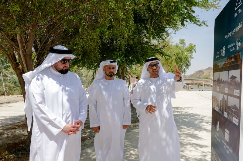 Sheikh Ahmed said they remain "committed to directives to bring transformative development to Hatta and enhance the quality of life"