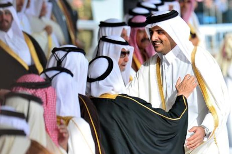 Qatar's Sheikh Tamim bin Hamad Al Thani is the new emir. EPA