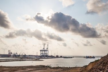 The Chinese-operated port of Kribi in Cameroon. Adrienne Surprenant / Bloomberg