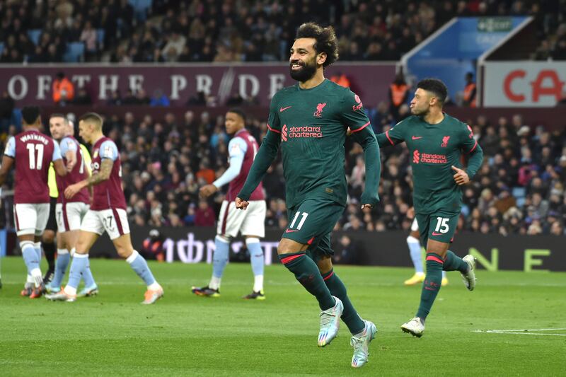 Mohamed Salah 8 – A goal and an assist for the Liverpool talisman, who looked sharp in the return to Premier League action. AP