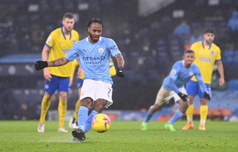 Raheem Sterling (Foden, 82) N/A – Missed his third consecutive penalty when he blazed after soon after coming on. Getty