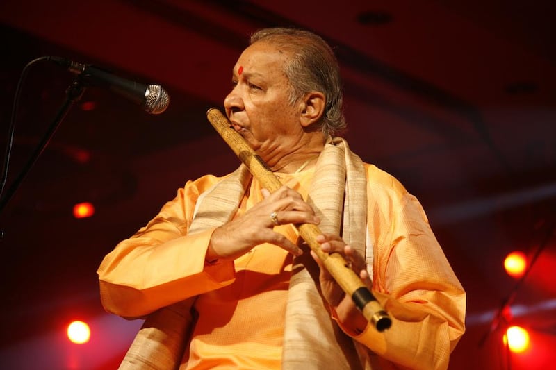 Hariprasad Chaurasia, the award-winning classical flautist, considers himself ‘a student floating in this musical world’. Courtesy Tambourine Live

