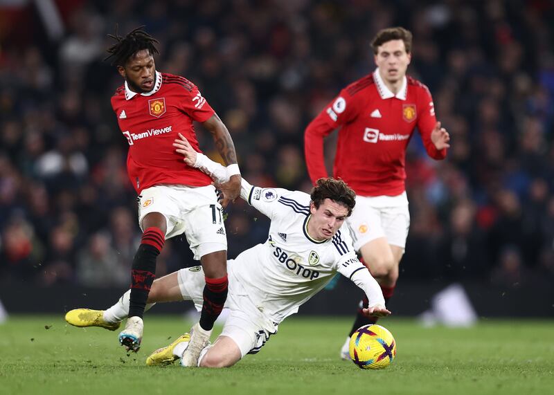 Brenden Aaronson (on for Harrison ‘63), 7 – Rattled the frame of the goal with virtually his first touch with De Gea well-beaten.

Getty