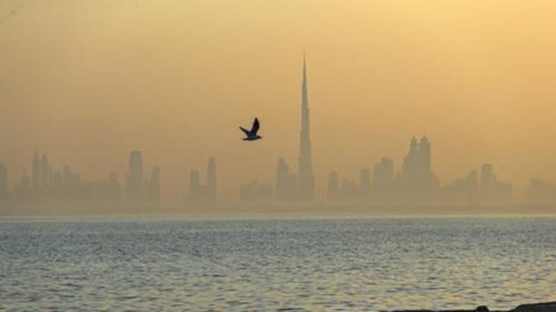 Dubai will see temperatures hitting 37°C on Sunday, with Al Ain likely to be the hottest region of the UAE this week with 45°C temperatures expected on Tuesday. Sarah Dea / The National