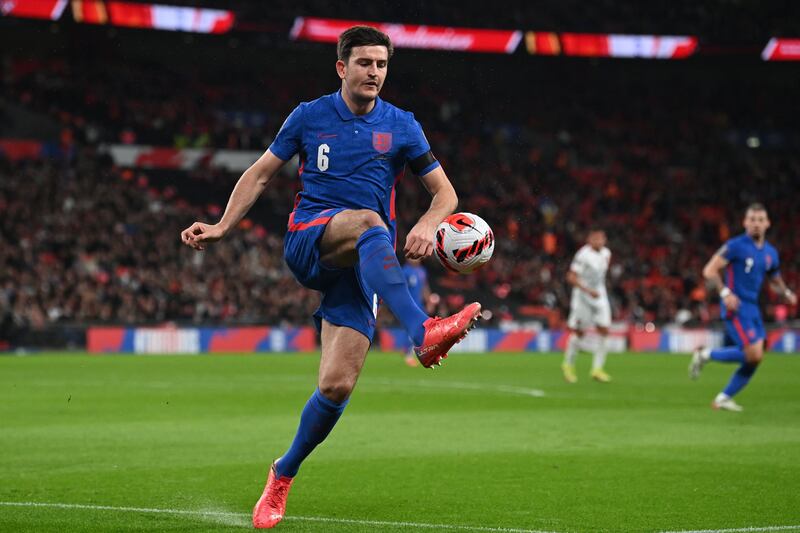 Harry Maguire: 6 - Made a few mistakes in possession, one where he was caught on the ball and lost out. He did manage to get on the scoresheet for the side, with an unmarked header from a free-kick. AFP