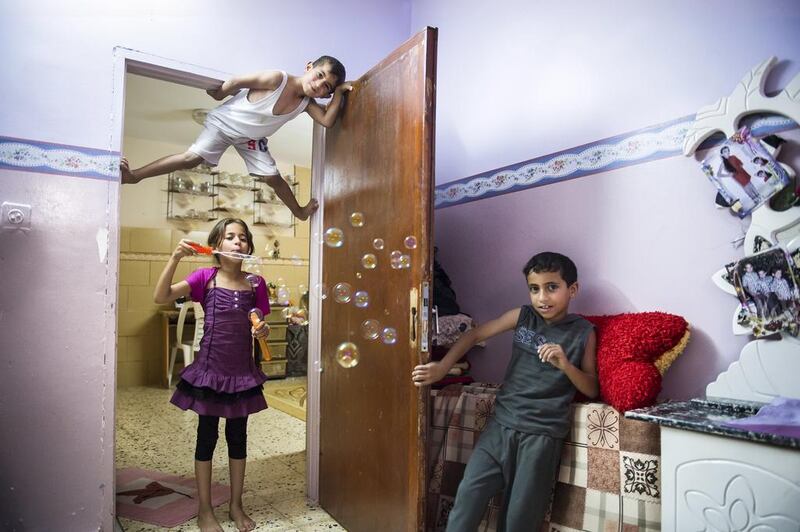 A photo taken by one of the children. Courtesy Palestine Children's Relief Fund