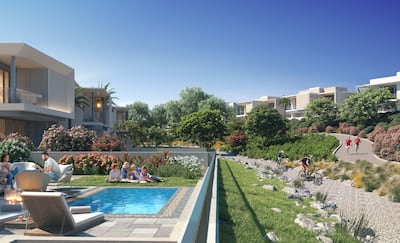 The first phase of four and five bedroom villas are on sale from November 7, 2021. Photo: Nakheel