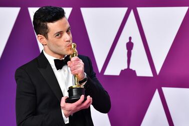 Rami Malek is the first Egyptian-American man to win a Best Actor Oscar. AFP