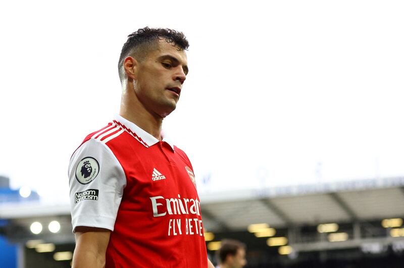 Granit Xhaka – 5, Struggled to overcome Everton’s midfield. Played a poor pass to Martinelli in a promising position, flicked his shot over the crossbar, then played a sloppy pass that allowed Everton to get forward.

Reuters