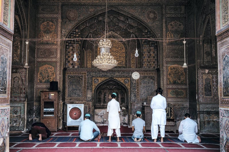 Wazir Khan Mosque. Photo: Christopher Wilton-Steer and The Aga Khan Development Network