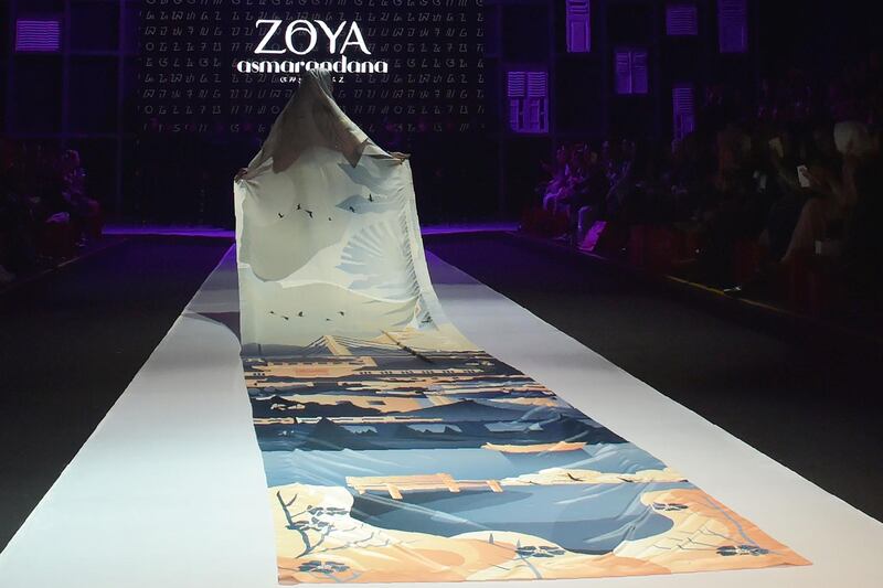 Zoya reverses the concept of a train. AFP