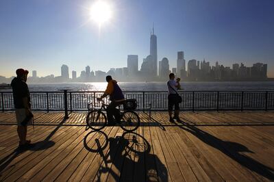 The Manhattan skyline. Cities with strong demand, such as New York, could have their property prices boosted and enter bubble territory. Reuters