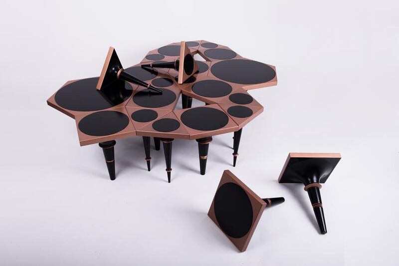 Tile Table by Ivan Parati