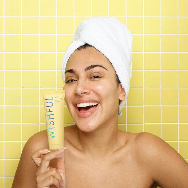 Huda Kattan is launching skincare line Wishful Skin. Wishful / Instagram 