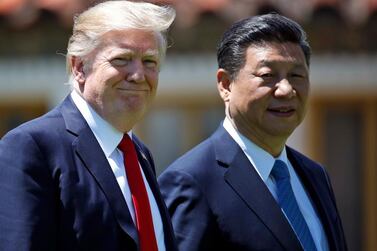 Donald Trump threatened 10 per cent tariffs on China on Thursday. AP