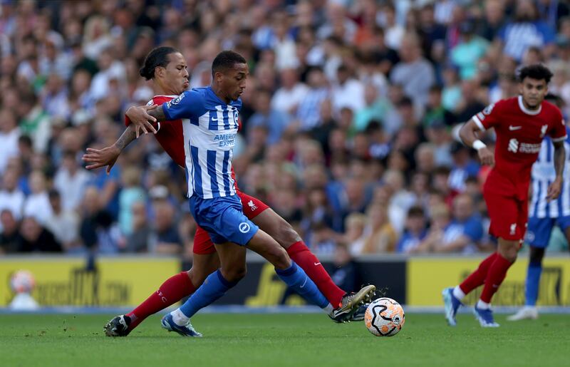 Missed a sitter from yards out that could have won the game for Brighton. Despite that miss, Pedro was lively, particularly in the second half, and looked Brighton’s most dangerous attacking player.  PA