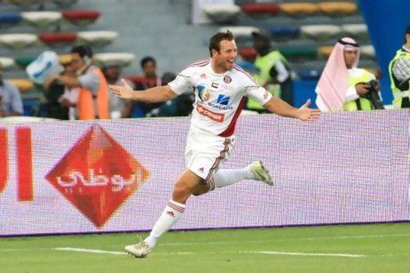 Lucas Neill returns to the Al Jazira defence after serving a one-match suspension.