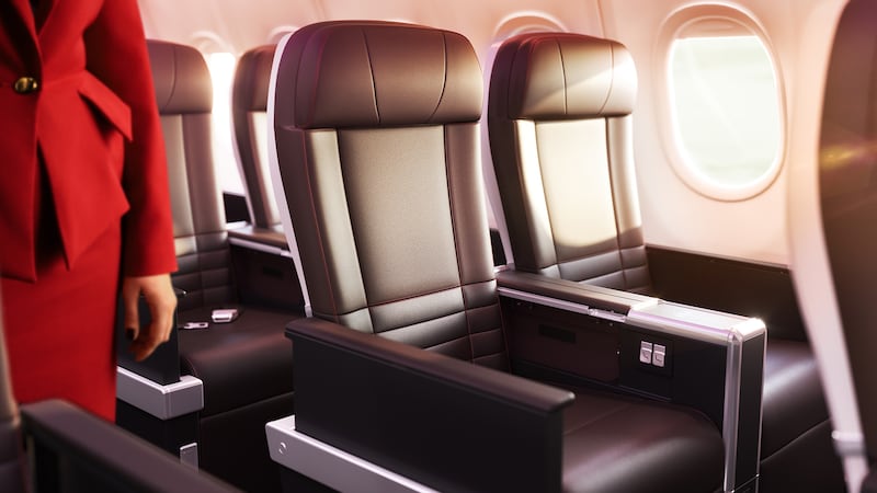 Premium seats in the Airbus A330-900neo.