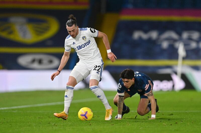 Jack Harrison – 7. Helped fashion an early opening for Bamford, and formed a productive double-act with Alioski down the left, before going off with 10 minutes to go. Getty
