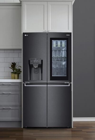 InstaView Door-in-Door refrigerators, launching this year. Courtesy LG Electronics