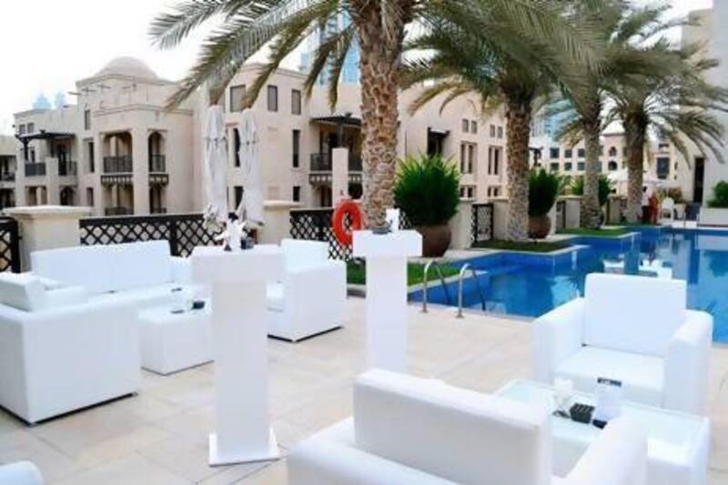 Le Bar at the Al Manzil hotel in Downtown Dubai. Courtesy Al Manzil hotel