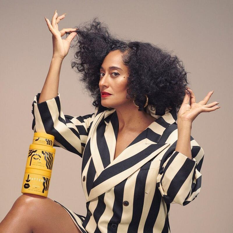 Tracee Ellis Ross, Pattern Beauty: Diana Ross’s actress daughter is the brains behind Pattern Beauty, a haircare line for black hair which consists of a shampoo, conditioner and serum, as well as styling products and hair tools. Instagram