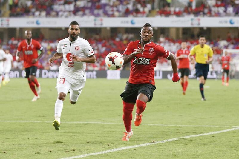 Ismail Al Hamadi, Al Ahli. 2013/14: 25 appearances, three goals. Photo Courtesy / Al Ittihad