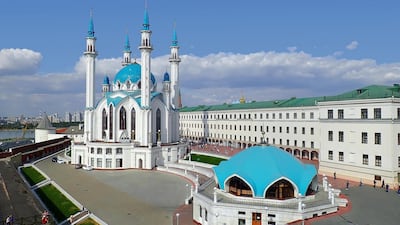 Kul Sharif Mosque in Kazan. Courtesy Krasnoyarsk National and Cultural Autonomy of the Chuvash People. 