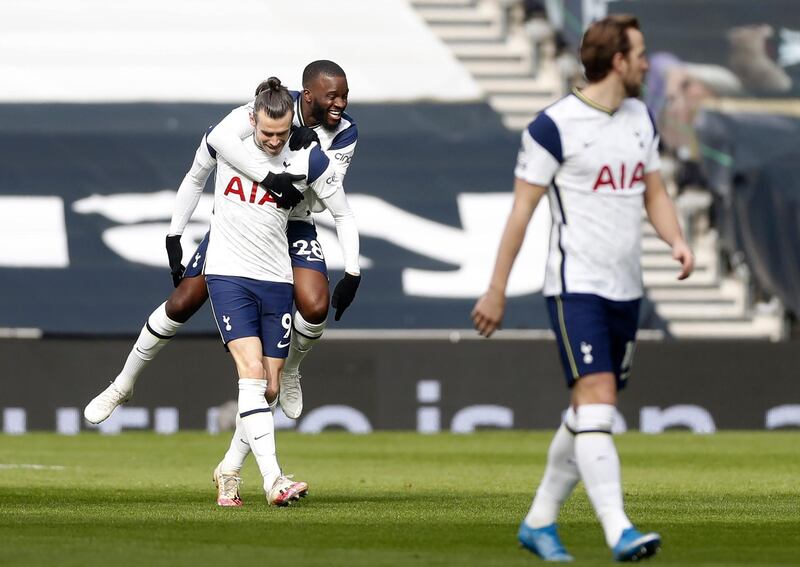 Tanguy Ndombele - 8. His ball around the corner set Spurs in motion to score their fourth goal. The Frenchman was pure class. EPA