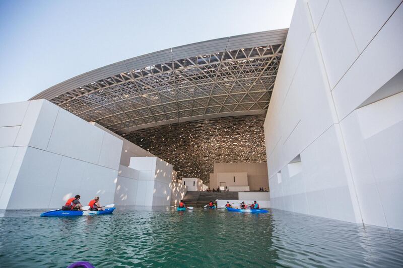 Louvre Abu Dhabi will be opening its dome area to visitors for free every Wednesday. Courtesy Department of Culture and Tourism – Abu Dhabi