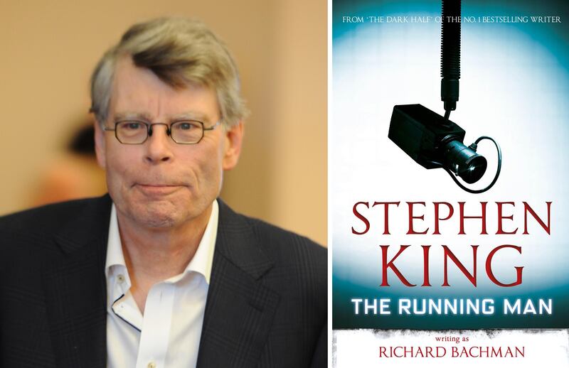 US horror author Stephen King was so prolific during his early years of writing that he published additional novels under the pen name Richard Bachman. Photo: EPA, Hodder & Stoughton