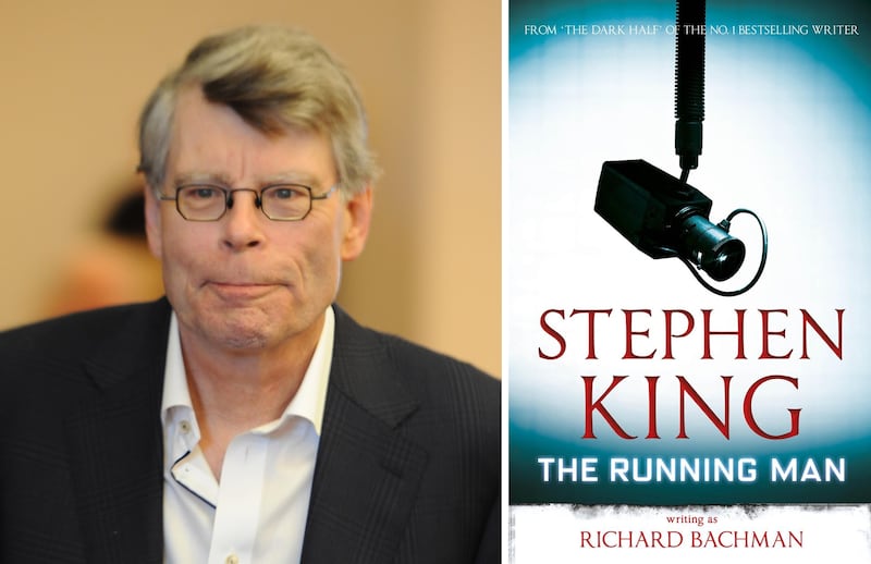 US horror author Stephen King was so prolific during his early years of writing that he published additional novels under the pen name Richard Bachman. Photo: EPA, Hodder & Stoughton