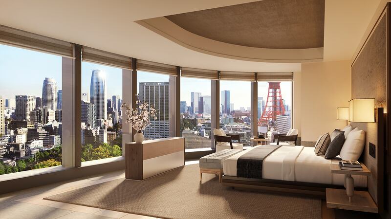 Janu Tokyo opens in March. Photo: Aman Resorts
