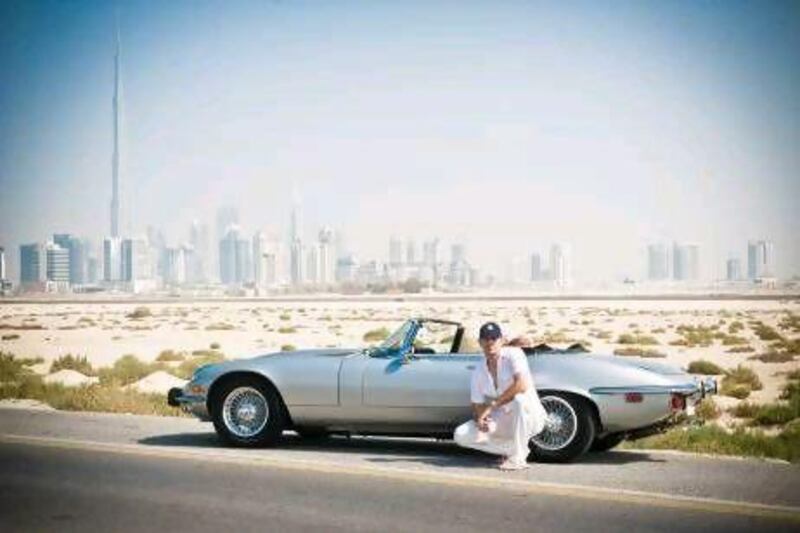 Matthew Brett did his homework before flying to the United States to buy his 1973 Jaguar E-Type convertible. Kelly Back