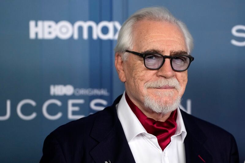 Brian Cox attends the premiere of HBO's Succession season four at Jazz at Lincoln Center. AP