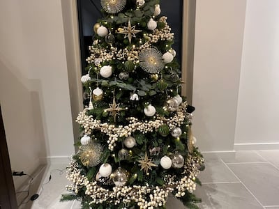 Save money by opting for fewer oversized decorations, or embrace sustainability by renting your decor for the season. Photo: Aoife Baxter / Pixie Styling Dubai