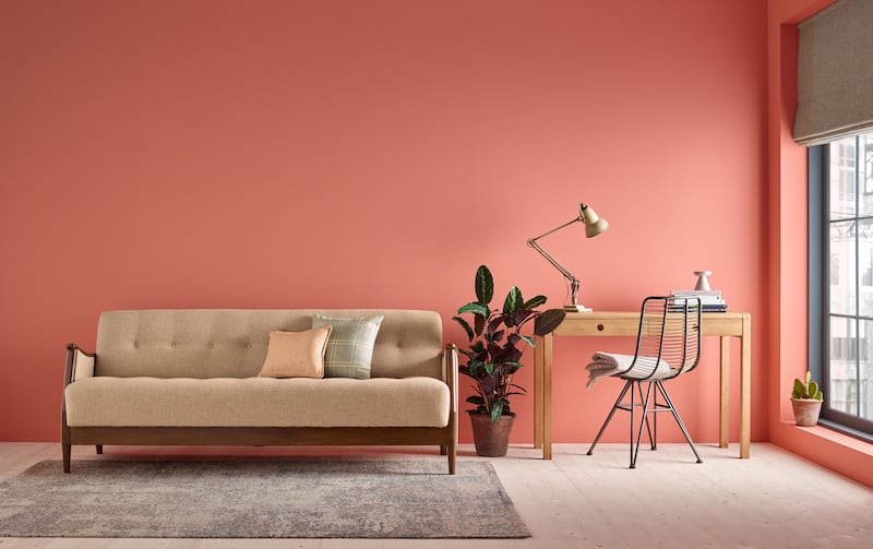 Gentle shades of orange, from apricot to peach and persimmon, are the colours of 2024. Photo: Sweetpea & Willow