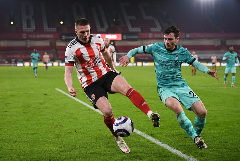 John Lundstram - 4: The midfielder was diligent in helping Baldock to stop the threat of Mane and Robertson but was unable to create any traction going forward. His poor clearance started the move that led to the first goal. Reuters