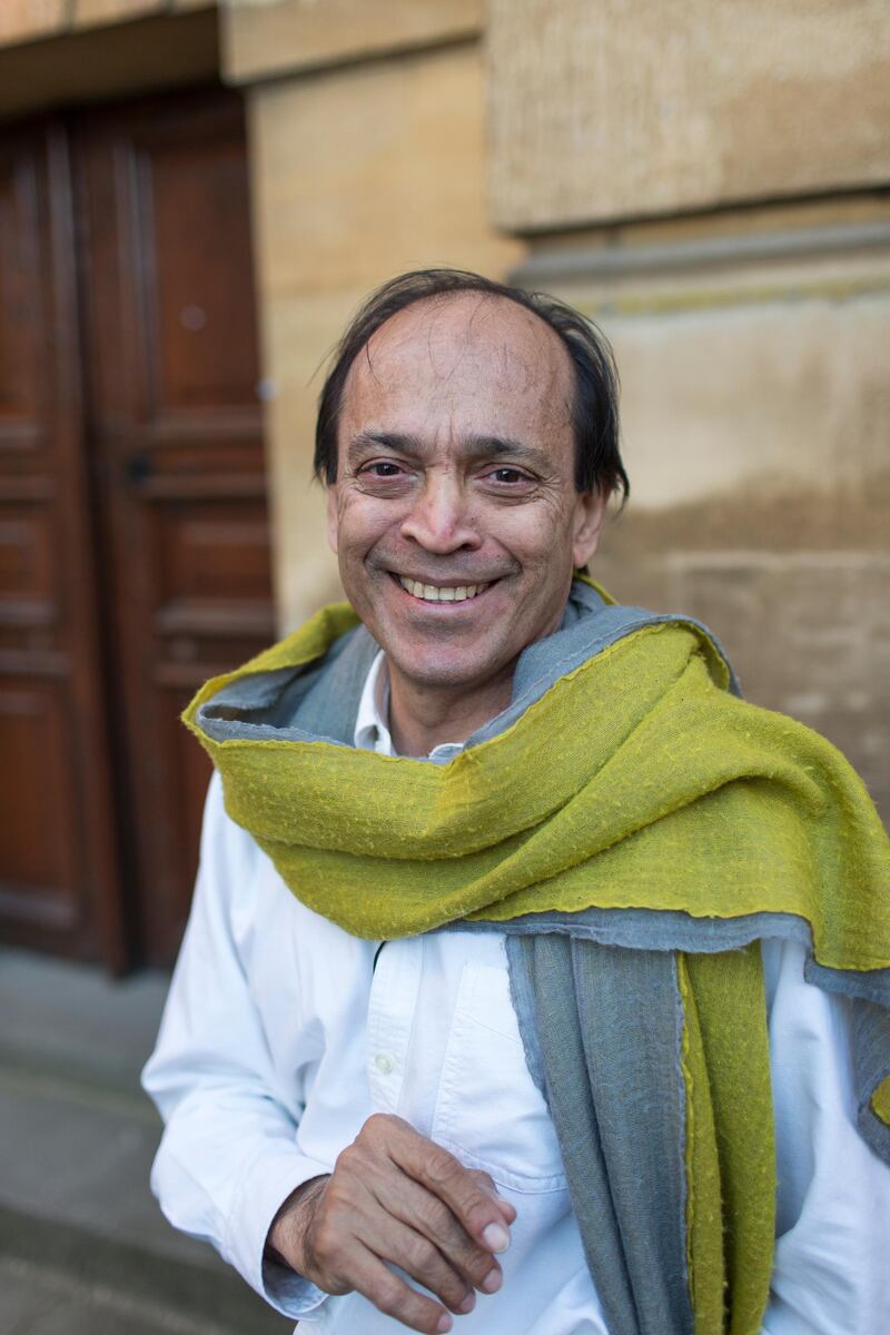 OXFORD, ENGLAND - MARCH 25:  Vikram Seth, novelist and poet, at the FT Weekend Oxford Literary Festival on March 25, 2017 in Oxford, England.  (Photo by David Levenson/Getty Images) *** Local Caption ***  al10ma-briefs-seth.jpg