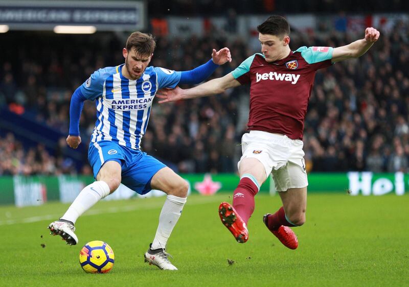 Striker: Pascal Gross (Brighton and Hove Albion) – Helped Brighton end their barren spell in front of goal with three in the defeat of West Ham. The German took his strike well. an Walton / Reuters