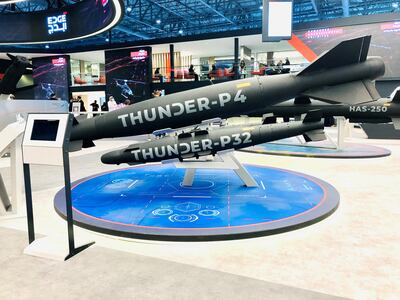 Thunder range consists of different variants of aerial munitions. Photo: Edge