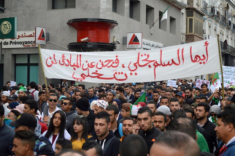 Tens of thousands protested across Algeria on Friday in the biggest rallies yet against ailing President Abdelaziz Bouteflika's bid for a fifth term, despite the defiant leader's warning of the risk of "chaos". AFP